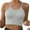 Gray, variant on Wancir Womens Seamless Sports Bra Wireless Compression Bras Super Comfort Yoga Bralette Breathable Crop Tank Tops