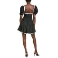 thumbnail image 2 of IPPONELLI womens  Ruffle Mini Dress, l, Black, 2 of 3