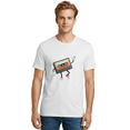 thumbnail image 2 of Cassette-Tape-A Mens Graphic Tee, 100% Cotton, Casual Summer Wear BAA271, 2 of 2