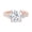 14K Rose Gold, variant on 1 to 10 Carat Cushion Diamond Engagement Ring (AAAA Heirloom Quality) Platinum 1 Carat Natural Size: 8