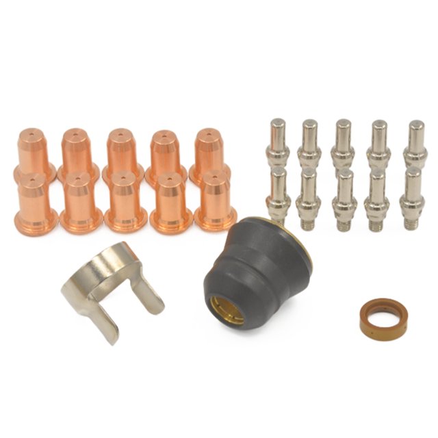 anna 23pcs 1.1mm Nozzles tips Kit Fit Harbor Freight Titanium Plasma