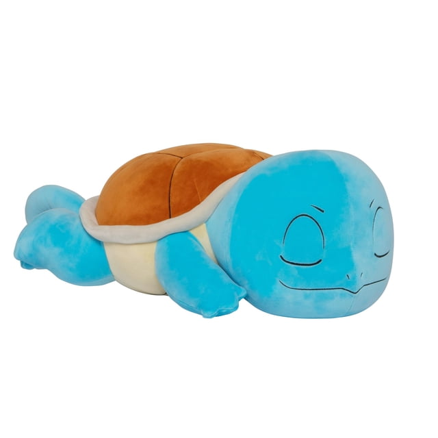 Peluche Pokémon Squirtle Sleeping de 45 cm con licencia oficial
