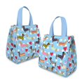 thumbnail image 2 of Colorful Funny Dachshund Insulated Lunch Bag for Women & Adults,Large Portable Soft Cooler Lunch Bag,Thermal Food Storage Tote with Pearl Cotton,8.66L,8.75x5.75x9.5 Inch, 2 of 6