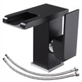 thumbnail image 1 of Bgsha LED Waterfall Faucet Washbasin Tap Sink Basin Deck Mounted Cold And Hot Mixer, 1 of 4