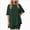 W79-Dark Green, variant on Short Sets Women 2 Piece Outfits Oversized T-Shirts Pocketed Cotton Shorts Matching Sets Sleepwear For Women
