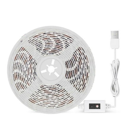 

BIOSA LED Strip Light Tape Waterproof Hand Sweep Switch Ribbon (0.5m+Warm White)