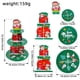 thumbnail image 3 of Christmas Party Snack Set Christmas Santa Multilayer Cake Rack Decorative Paper Cake Tray, 3 of 6