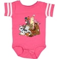 thumbnail image 3 of Inktastic Happy Farm Animals Boys or Girls Baby Bodysuit, 3 of 5