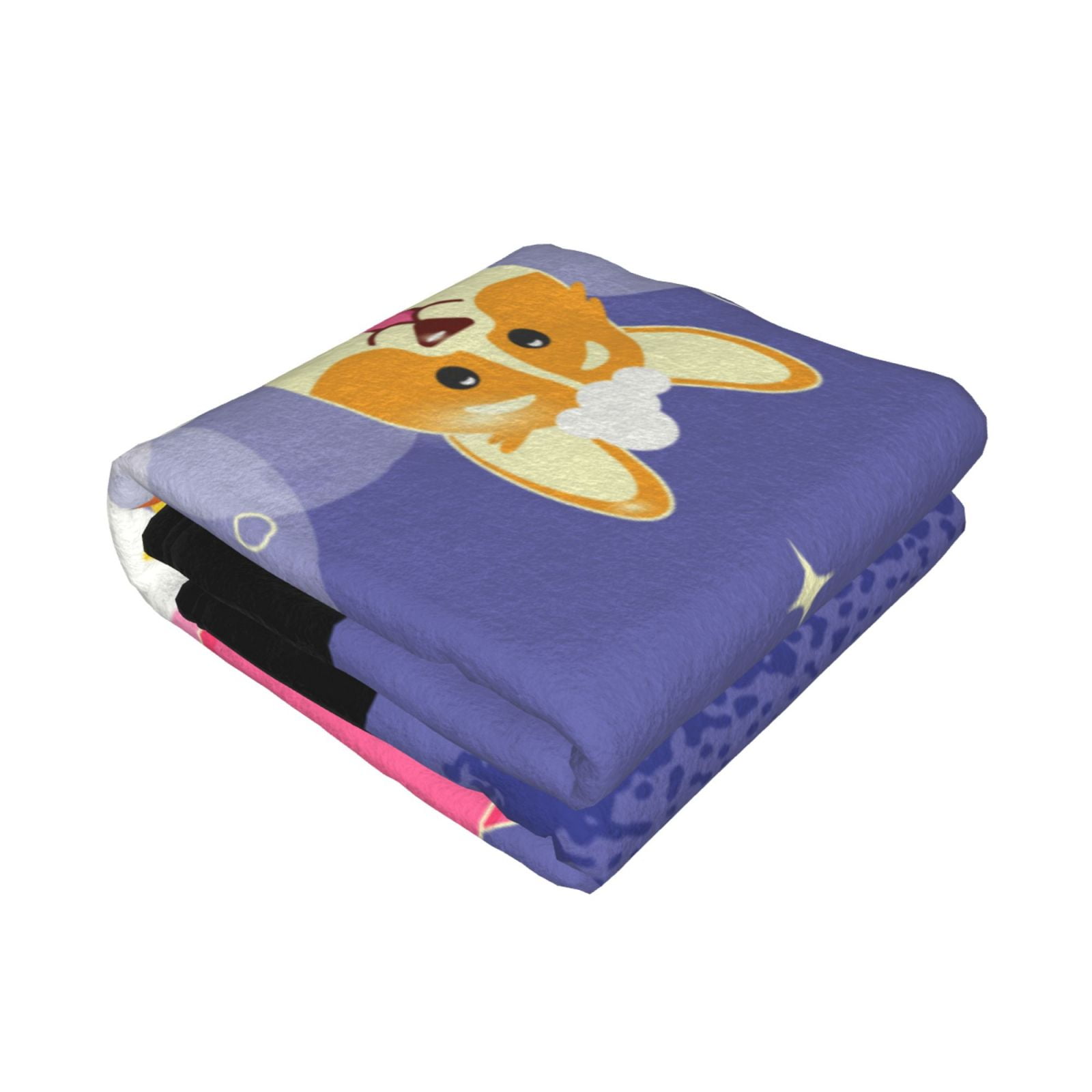 Throw Blanket for Couch - Dog Washes in a Pink Bath Soft Comfy Lightweight Cozy Warm Throw Blanket, Fuzzy Plush Flannel Blanket & Throws for Sofa and Bed All Season