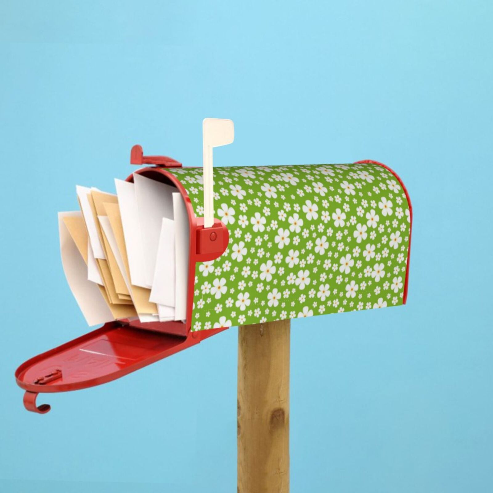 Kdxio Magnetic Mailbox Cover 21x18 in Mailbox Cover Outdoor Decoration Holiday Mailbox Covers for Home Garden Yard-21x18 in