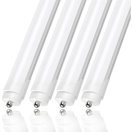 

Single Pin T8 LED Tube Light 8ft Fa8 LED Bulbs 45W 6000K Froted 8-Pack