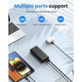 thumbnail image 5 of Portable Charger Power Bank 30000mAh - USB C 22.5W Fast Charging External Battery Pack Charging Bank PD QC4.0 with Flashlight 3 Outputs & 2 Inputs Phone Charger for iPhone Samsung Galaxy iPad etc, 5 of 5