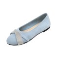 thumbnail image 2 of Willtoo Women’s Ballet Flats Round Toe Slip‑on Dress Casual Shoes, Non Slip Daily Work Mary Jane Flats Soft Light‑Weight Flat Footwear, 2 of 5