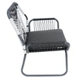 thumbnail image 4 of Woven Rope Club Chairs with Comfortable Seats / Perfect for Outdoor Leisure, 4 of 6