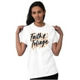 thumbnail image 4 of Cute Fall Autumn Faith and Foliage Women's Plus Size Graphic Tee Brisco Brands 4X, 4 of 5