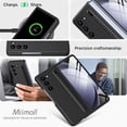 thumbnail image 7 of Compatible for Galaxy Z Fold 5 Case with Slim S Pen, Galaxy Z Fold 5 Case S Pen Fold Edition, Ultra-Thin Silky Liquid PC Matte Bumper Phone Case Cover for Samsung Galaxy Z Fold5 5G 2023 Black, 7 of 7