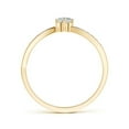 thumbnail image 2 of ANGARA Natural Six Prong-Set Diamond Split Shank Ring in 14K Yellow Gold for Women (Size-4.1mm| Color-K| Clarity-I3) | April Birthstone, Anniversary, Jewelry Gift for Women | Natural Diamond Ring, 2 of 7
