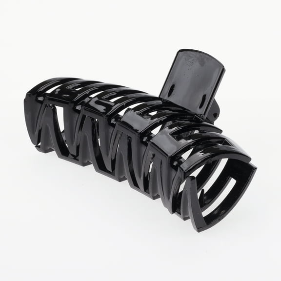 6 PC Black Color Medium Claw Clip : the Ultimate in Hair Styling! Clips Girl Brand