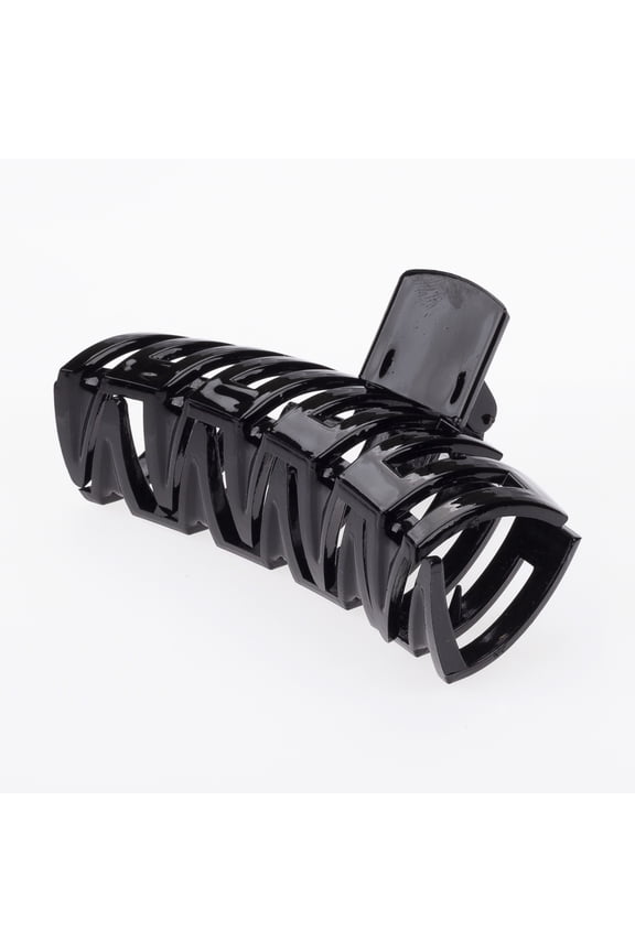 6 PC Black Color Medium Claw Clip : the Ultimate in Hair Styling! Clips Girl Brand
