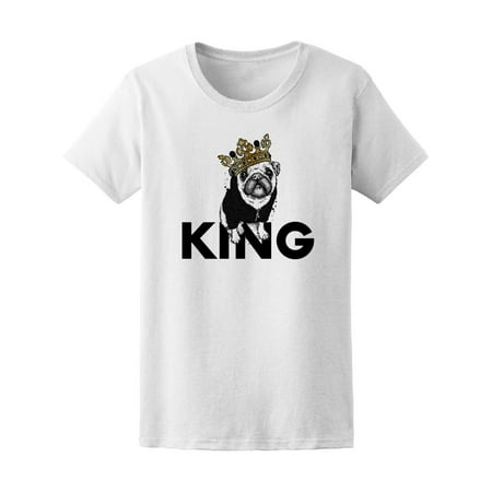 - Pug Dog In Jacket King Tee Women's -Image by Shutterstock