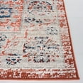 thumbnail image 3 of SAFAVIEH Madison Emmet Traditional Area Rug, Rust/Ivory, 4'5" x 6'5", 3 of 8