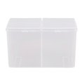thumbnail image 3 of Caja de almacenamiento de algodón para limpieza compartimentos para decoración de uñas contenedor soporte para almohadilla de hisopo JShteea Cuidado Belleza, 3 of 6