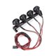 thumbnail image 5 of Barra de luces Led para lámpara de techo de coche a control remoto, Compatible con 1/24 coche trepador de control remoto Scx24 90081, 5 of 5