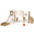 thumbnail image 3 of XJD 11 in 1 Toddler Slide PlaySet for kids indoor/outdoor for Toddlers Age 1-3, Coffee, 3 of 14