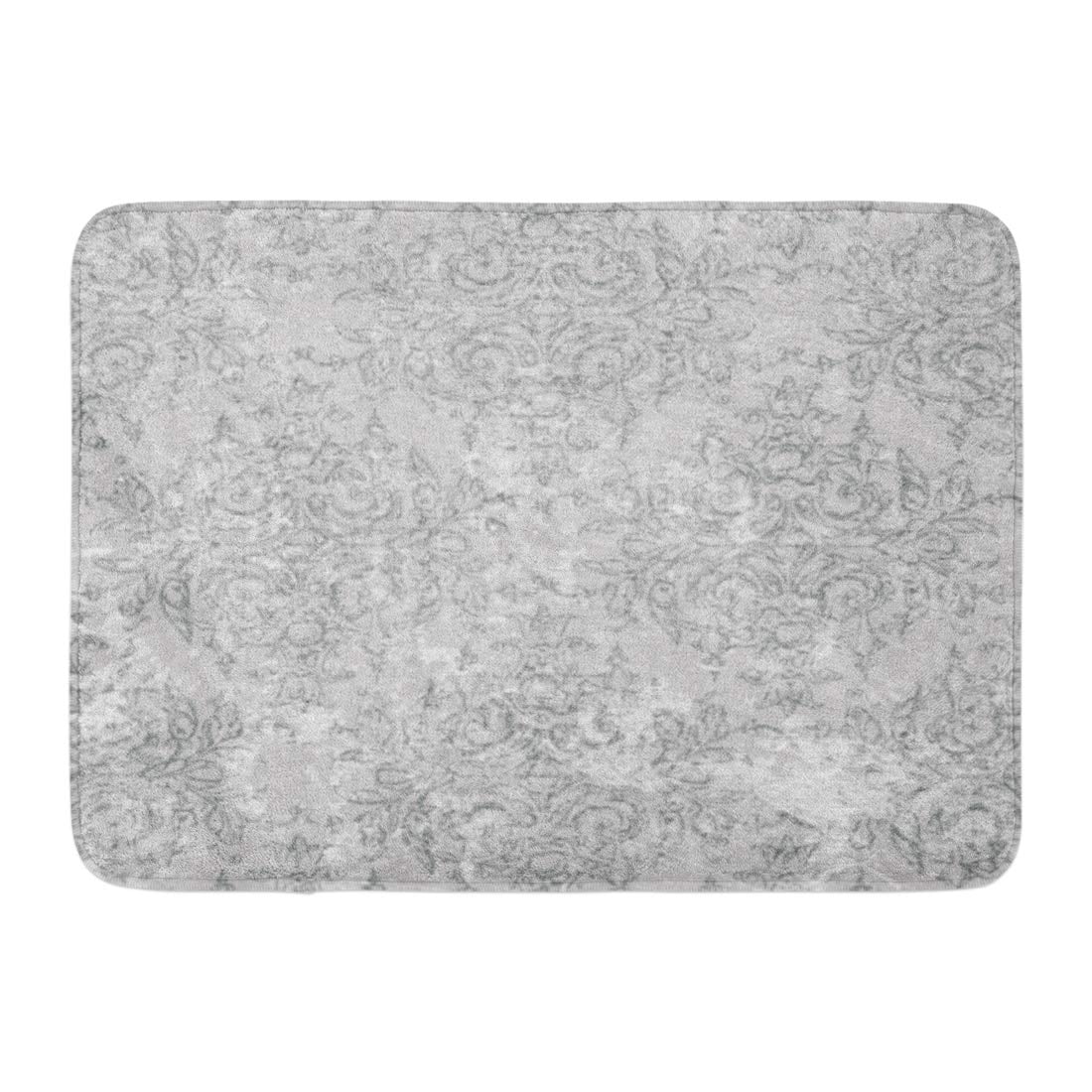 SIDONKU Aged Back and White Vintage Toile Antique Delicate Detailed