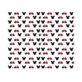 thumbnail image 1 of 76 x 92 in. Mickey & Minnie Ears Step & Repeat - Double Wide Cardboard Standup, 1 of 1