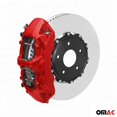 thumbnail image 3 of OMAC Brake Caliper Epoxy Based Car Paint Kit Texas Red Matt High-Temp, 3 of 8