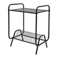 thumbnail image 6 of ToppiJoy 2-Tier Record Storage Stand, Record Player Stand with 16 Slots (Black), 6 of 21