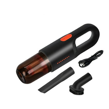 

Rdeuod Handheld Vacuum Cleaner Portable Handheld Wireless Car Vacuum Cleaner Household Compact & Large Suction Mini Vacuum Cleaner Black