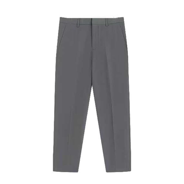 Zszcpp Work Pants Men Suit Trendy Japanese Handsome Trendy Style Versatile Solid Color Lounge Trousers Casual Trouser