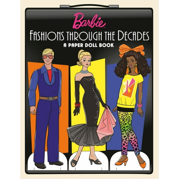 Barbie Fashions Through the Decades: a Paper Doll Book (Paperback)