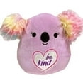 thumbnail image 5 of Squishmallows Kellytoy Inspiration Messages 8" Renate the Koala "Be Kind" Plush Doll Toy, 5 of 8