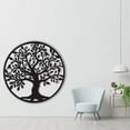 thumbnail image 2 of IFHUH Tree of Life 00 Metal Sign Wall Art Tree Metal Wall Decor Home Office Decoration Bedroom Living Room Decor, 2 of 3