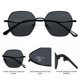 thumbnail image 5 of Gafas de Sol SOJOS Retro Hexágono Cuadrado SJ1101 Polarizadas, 5 of 7