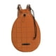 thumbnail image 3 of Mochila de tenis de gran capacidad con correa ajustable, bolso bandolera de poliéster Marrón, 3 of 8