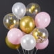 thumbnail image 2 of Pink and Gold Balloons, 60 pcs Pink Balloons, Metallic Balloons, Gold Confetti Balloons, White Balloons, Party Balloons, Latex Balloons, 2 of 4