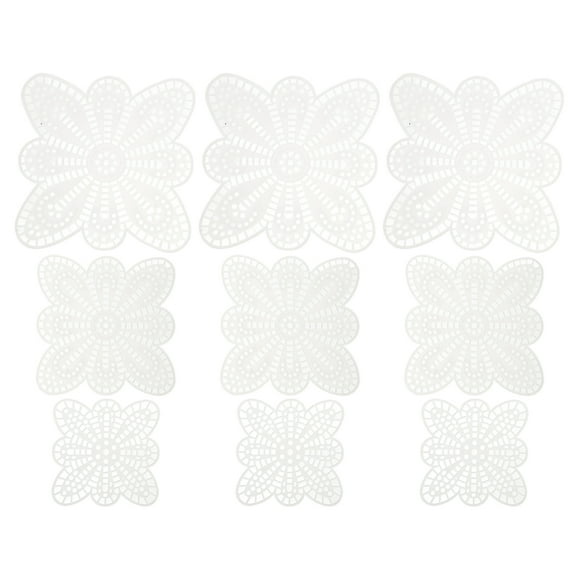 15pcs Craft Canvas Sheets Handicraft Mesh Canvas Craft Plastic Mesh Canvas Sheet Plastic Canvas Plastic Mesh Canvas Sheets