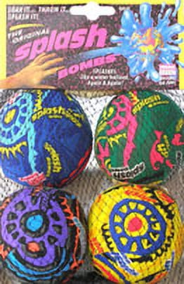 Splash Bombs Water Toy 4pk