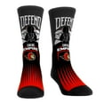 thumbnail image 3 of Unisex Rock Em Socks Darth Vader & Stormtrooper Ottawa Senators Star Wars Three-Pack Crew Socks Set, 3 of 4