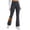 Dark Gray, variant on Women's Fleece Lined Bootcut Yoga Pants, High Waisted 4-Way Stretch Work Pants with 4 Pockets, 29" Inseam