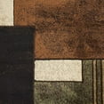 thumbnail image 5 of Home Dynamix Tribeca Mason Contemporary Geometric Area Rug, Brown/Green, 7'10"x10'6", 5 of 7