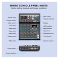 thumbnail image 7 of F4 Mixing Console Interface Bluetooth USB Record PC 48V Phantom Power Delay Repaeat Effect 4 Channels DJ Sound Mixer ,Easy to Operate, 7 of 7
