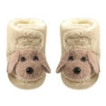 thumbnail image 2 of AURIGATE Clearance! Baby Non Slip Socks Toddler Boys Girls Solid Color Cartoon Dog Socks Keep Warm Plush Kids Soft Non-slip Indoor Toddler Shoes Socks, 2 of 5