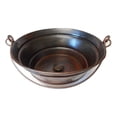thumbnail image 3 of 15" Rustic Copper Vessel Bucket Bathroom Sink, Faucet Kit Included, 3 of 4
