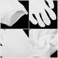 thumbnail image 3 of Hemoton 12 Pairs Of White Cotton Gloves For Jewelry Handling Breathable Cotton Gloves For Award Ceremonies Jewelry Inspection Antique Collection Soft Gloves, 3 of 8