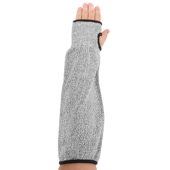 Rodshake 2-Pack Protective Arm Sleeves for Men, Cut Resistant Work Gloves, Anti-Cut Arm Guards for Gardening, Welding, Outdoor Use